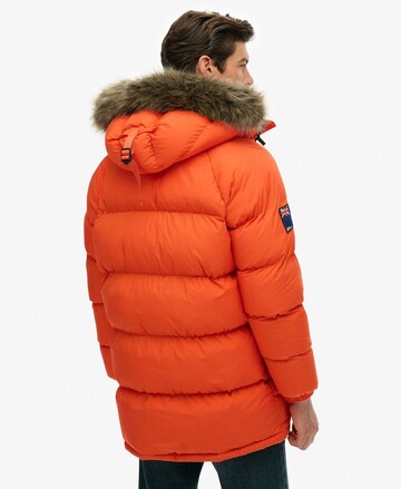 Manteau d’hiver 'Everest' Superdry en orange