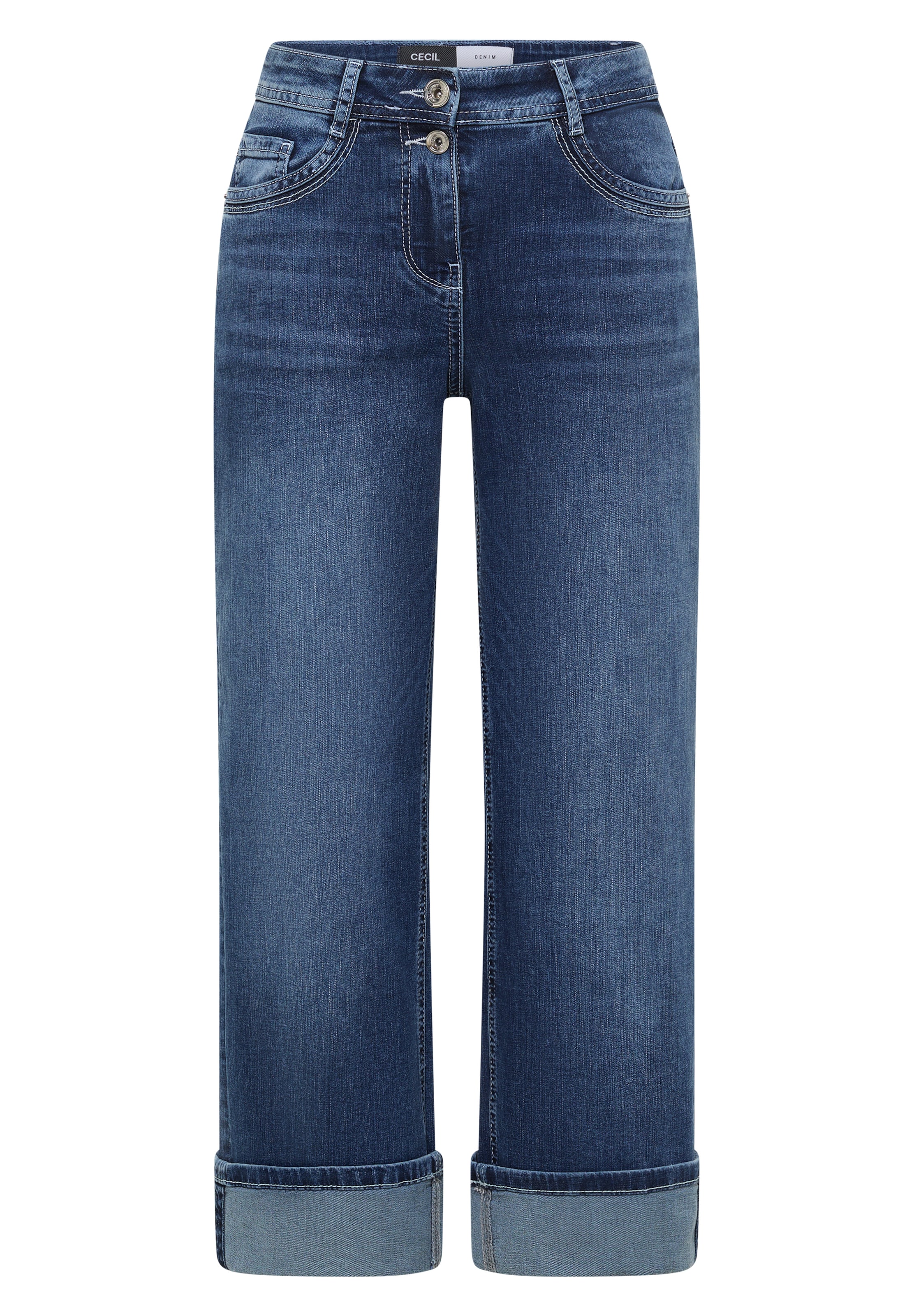 CECIL Slim fit Jeans in Blue: front