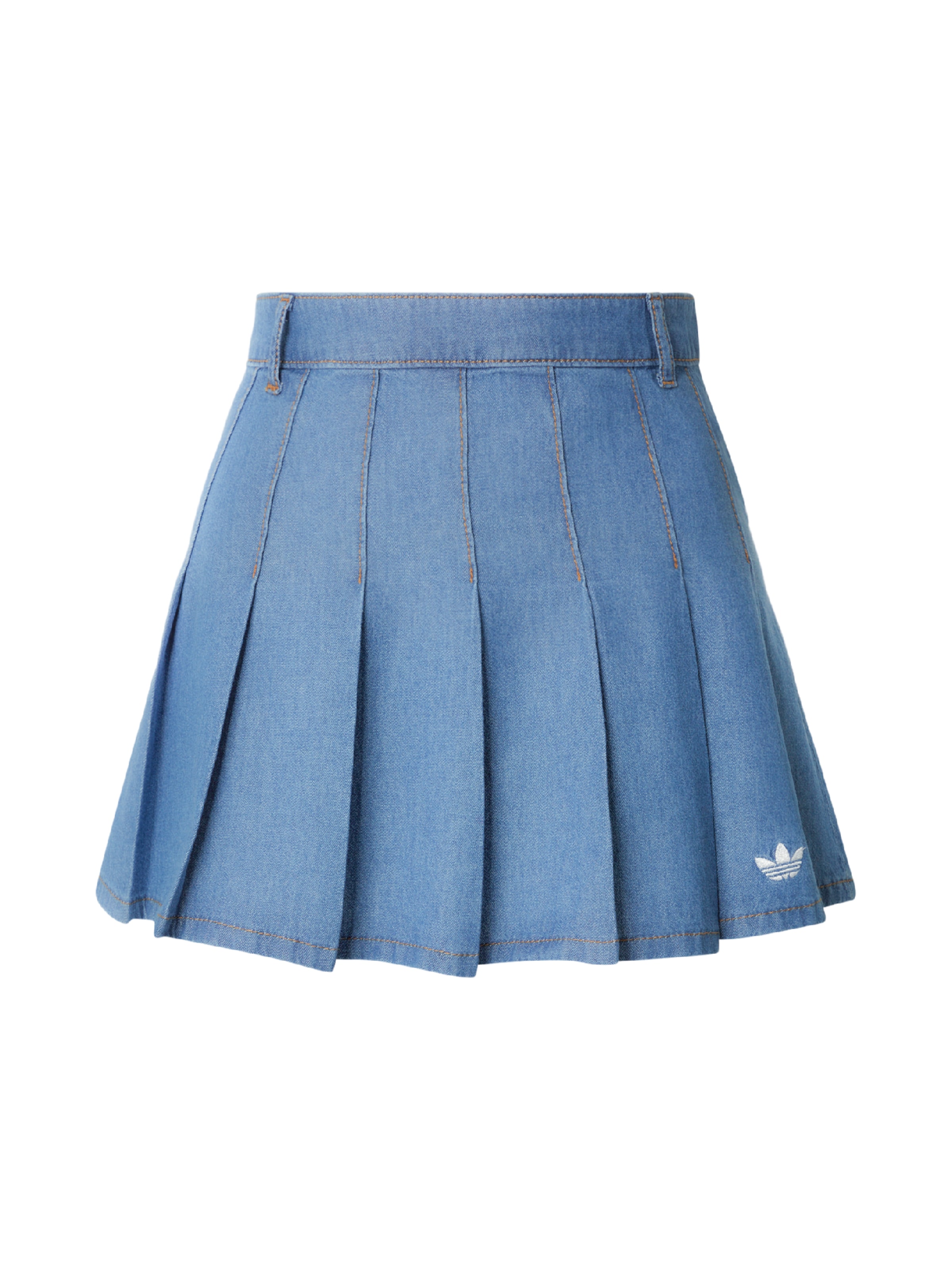 Jupe ADIDAS ORIGINALS en bleu : devant