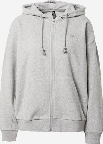 ADIDAS SPORTSWEAR - Sudadera con cremallera deportiva 'All Szn French Terry ' en gris: frente