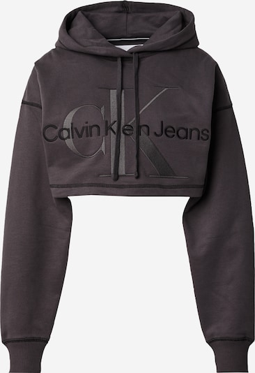 Calvin Klein Jeans Sweatshirt 'HERO' em cinzento / cinzento escuro / preto, Vista do produto