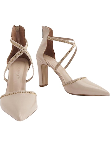 Limoya Slingback Pumps 'Neyla' in Beige