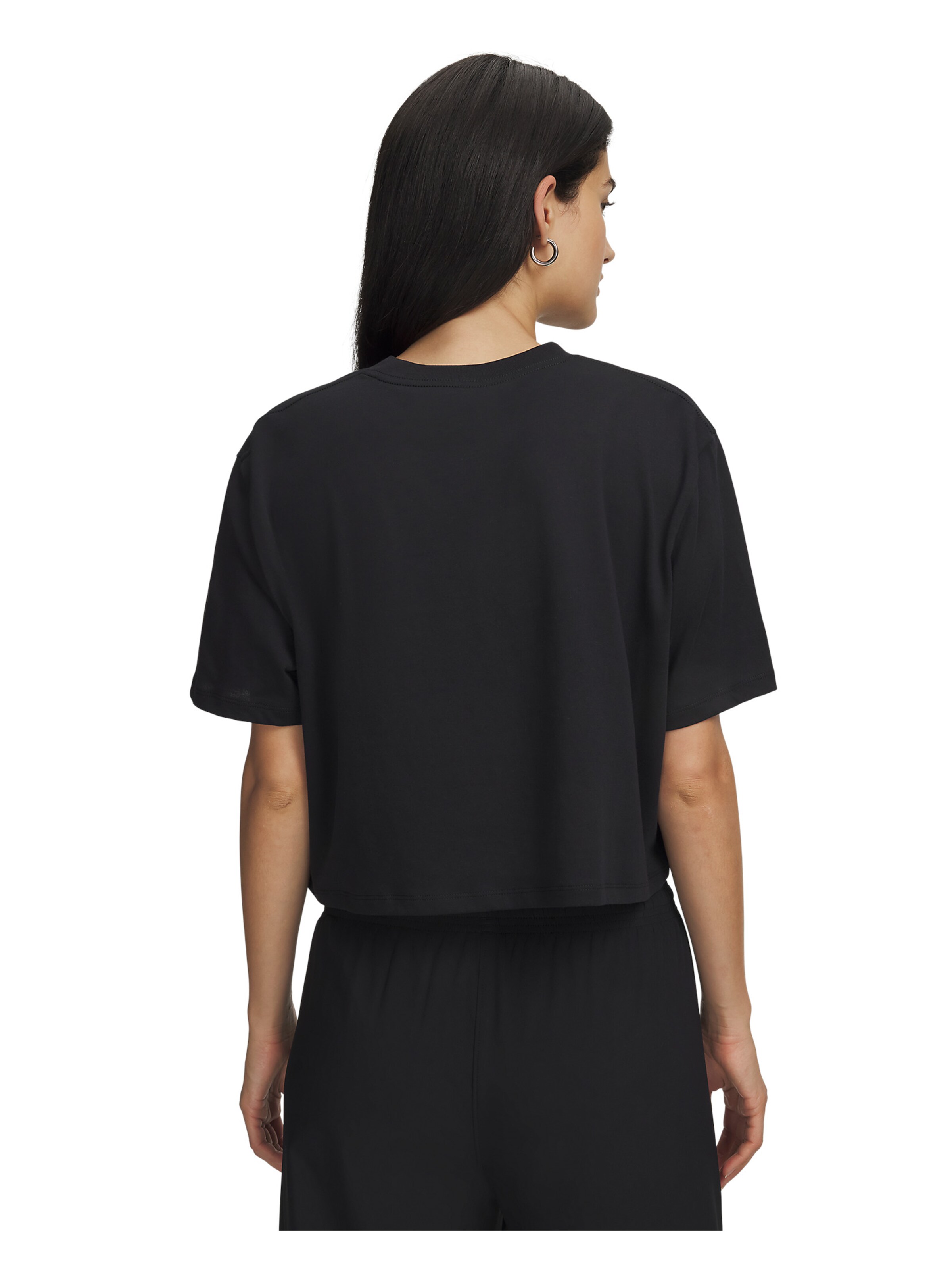 UNDER ARMOUR Funktionsshirt 'Center' in Schwarz