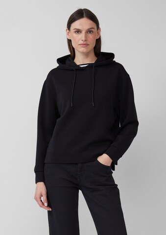 Sweat-shirt s.Oliver en noir : devant