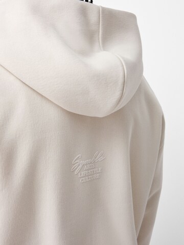 Bershka Sweatshirt in White