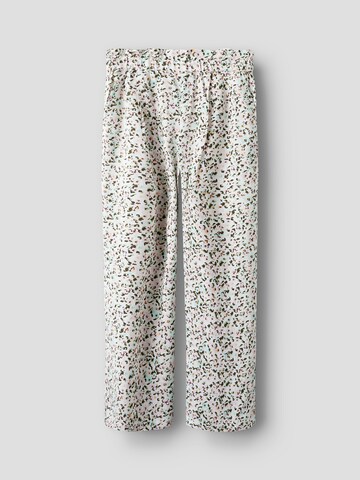NAME IT Wide leg Παντελόνι 'NKFVELMA' σε λευκό