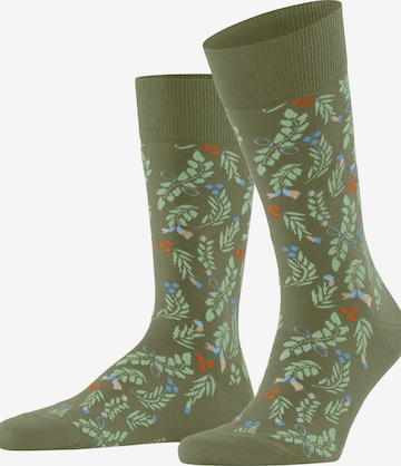 BURLINGTON Socken 'Bloomingday' in Grün: Vorderseite