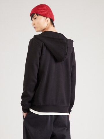 ABOUT YOU Sweat jacket 'Gino' in Black