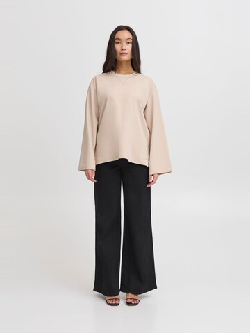 Pull-over ' IHKALA LS ' ICHI en beige