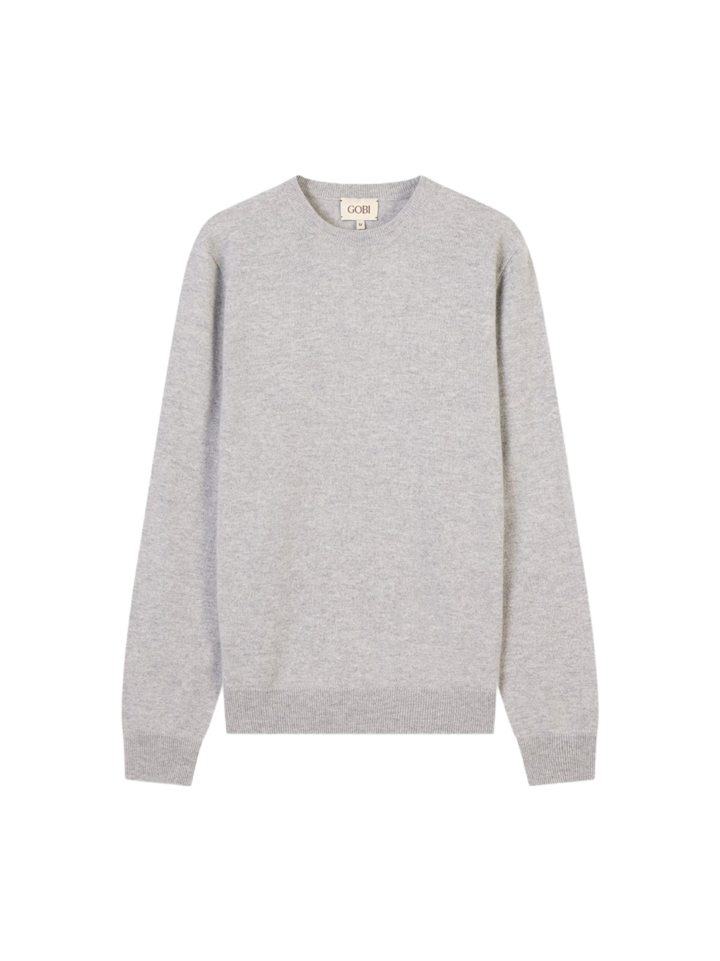Pullover di GOBI Cashmere in grigio: frontale