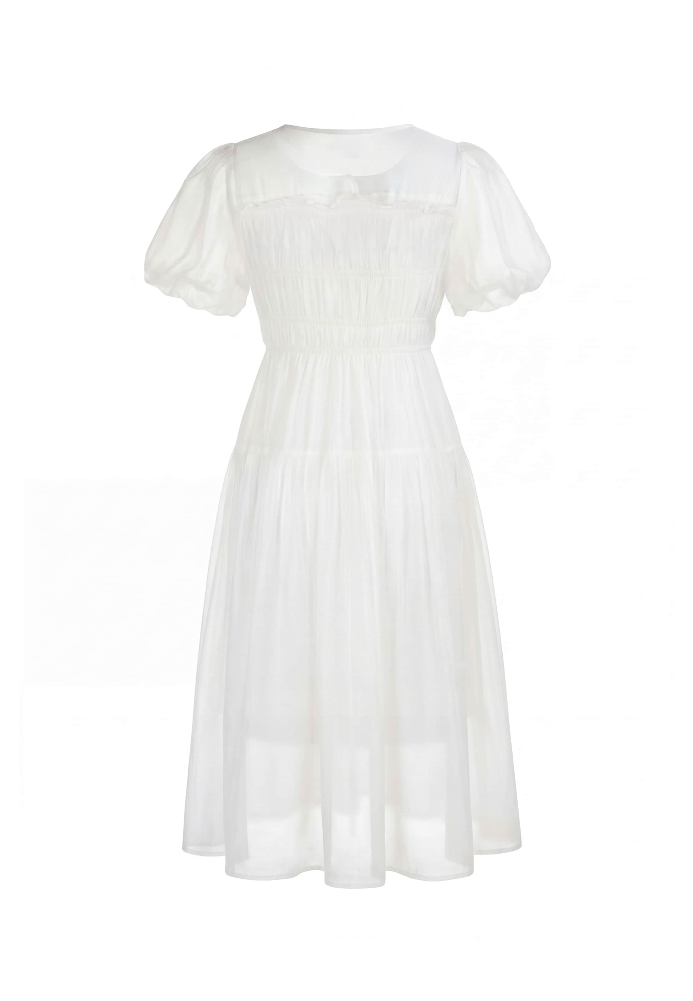 Robe usha FESTIVAL en blanc