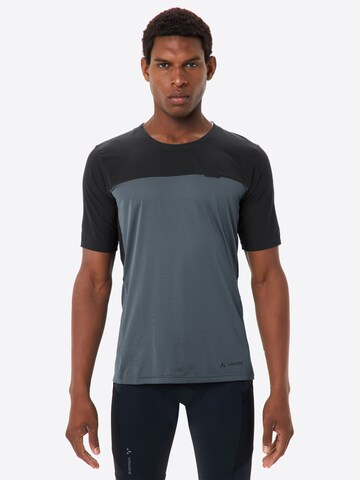 VAUDE Functioneel shirt 'Kuro II' in Grijs: voorkant