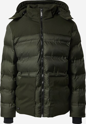 BLEND Between-season jacket in Green: front