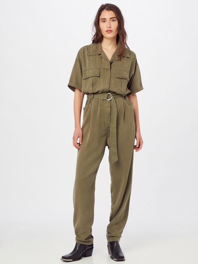 GUESS Jumpsuit 'Serenity' in de kleur Olijfgroen, Modelweergave