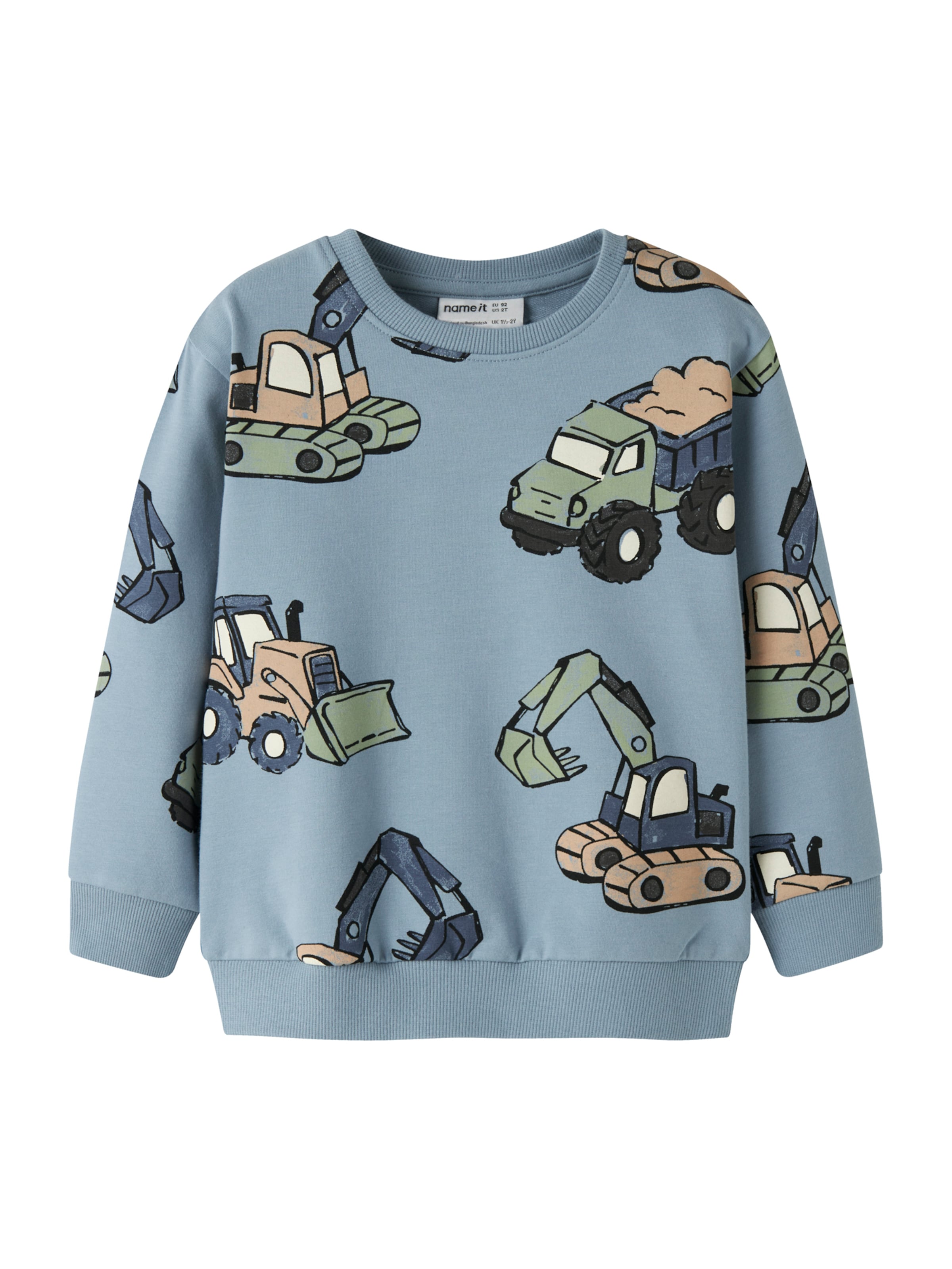 NAME IT Sweatshirt 'NMMKARK' in Blue: front