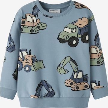 NAME IT Sweatshirt 'NMMKARK' in Blue: front