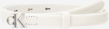 Calvin Klein Gürtel in Weiß: Vorderseite