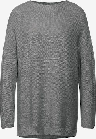 STREET ONE Sweater in Grey: front