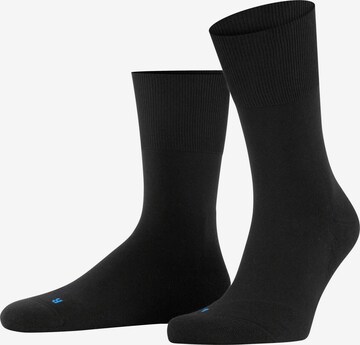 FALKE Socken 'Run' in Schwarz: Vorderseite