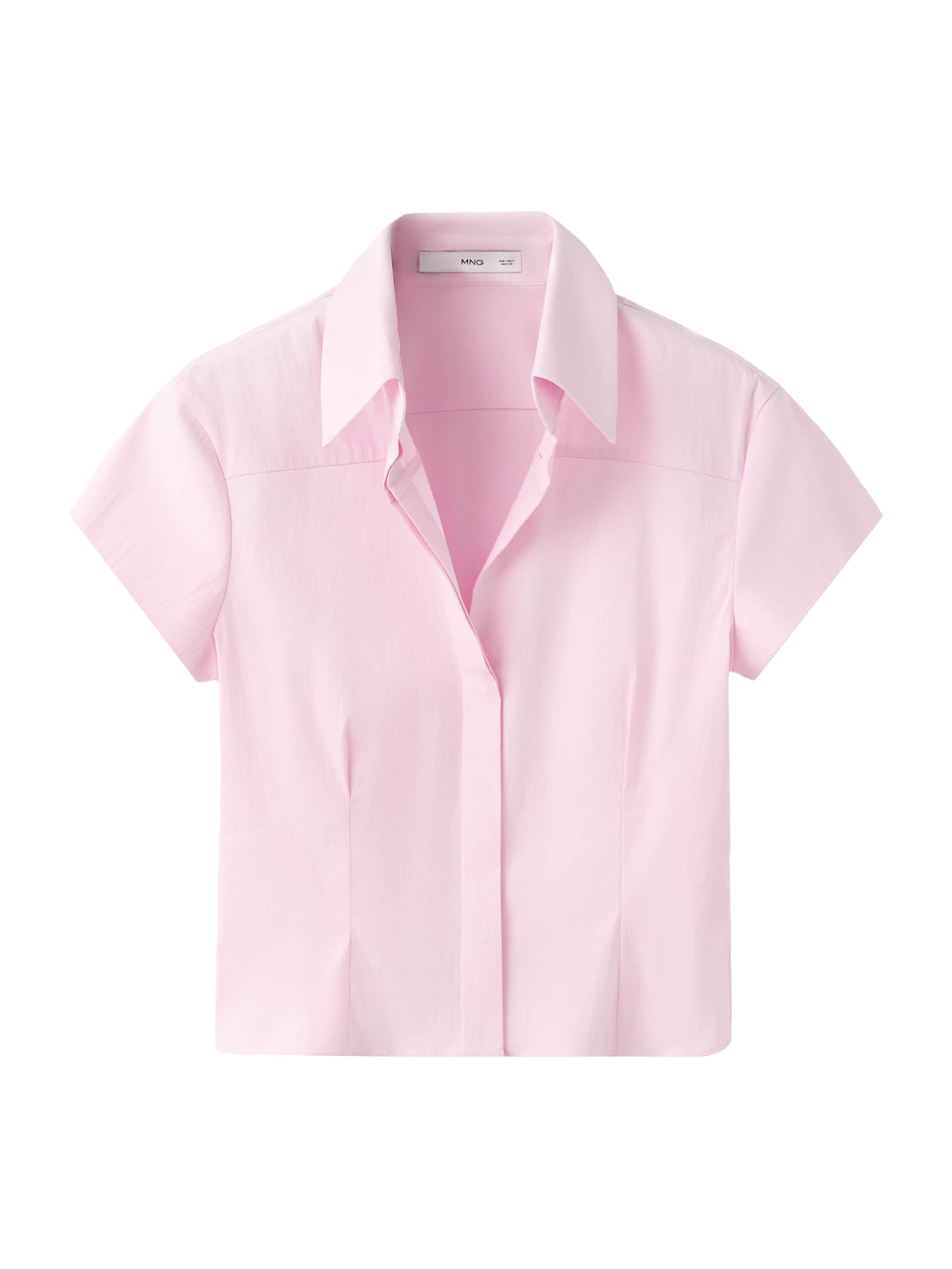 MANGO Bluse 'GIGI' in Pink: Vorderseite