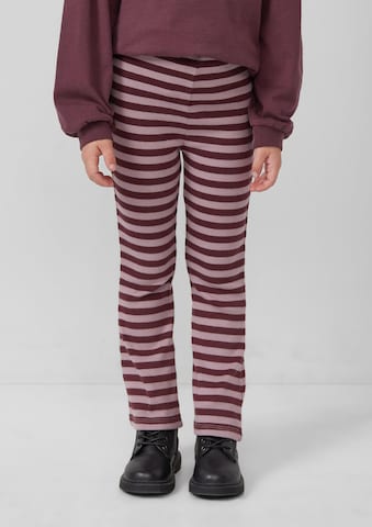 s.Oliver Flared Leggins in Lila: Vorderseite