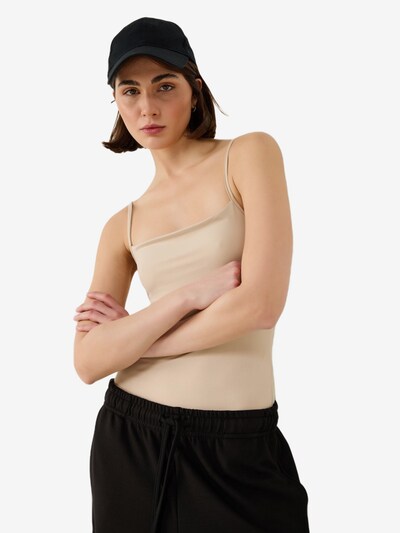 No Matter What Shirt body in XS in de kleur Beige, Productweergave