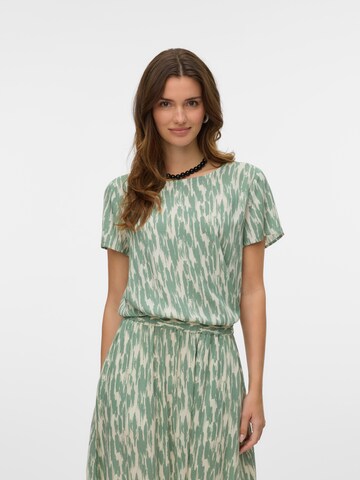VERO MODA T-shirt 'VMEASY JOY' i beige: framsida