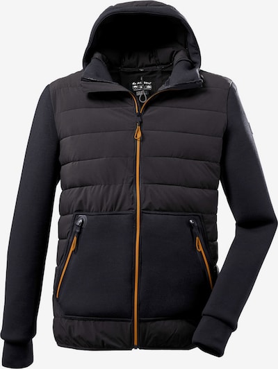 KILLTEC Veste outdoor en anthracite / orange, Vue avec produit