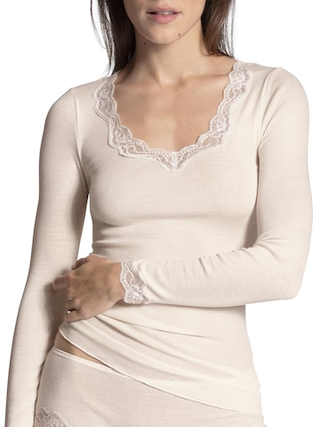 CALIDA Onderhemd 'Richesse Lace' in Wit