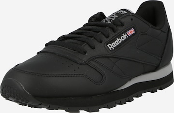 Reebok Madalad ketsid 'Classic', värv must: eest vaates