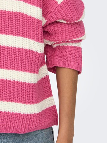 JDY - Pullover 'JUSTY' em rosa