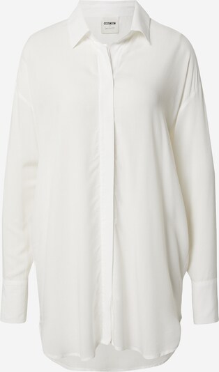 ABOUT YOU x Laura Giurcanu Bluse 'Elaine' in offwhite, Produktansicht