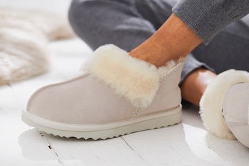 VIVANCE Hausschuh in Beige