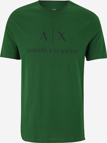 ARMANI EXCHANGE Футболка '8NZTCJ' в Зеленый: спереди