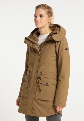 ICEBOUND Winterparka in Beige: voorkant