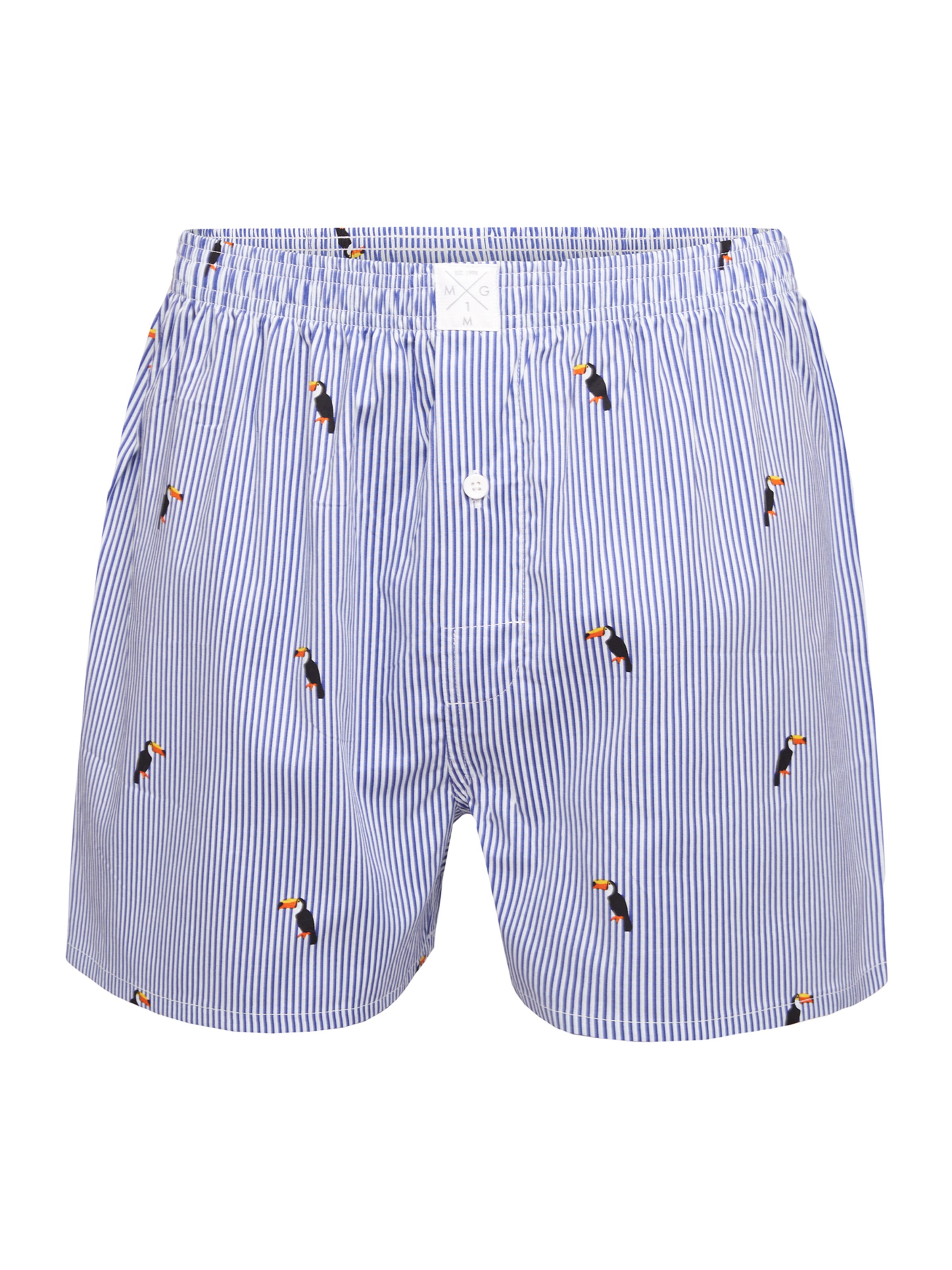 MG-1 Boxershorts 'Classics' in Blauw