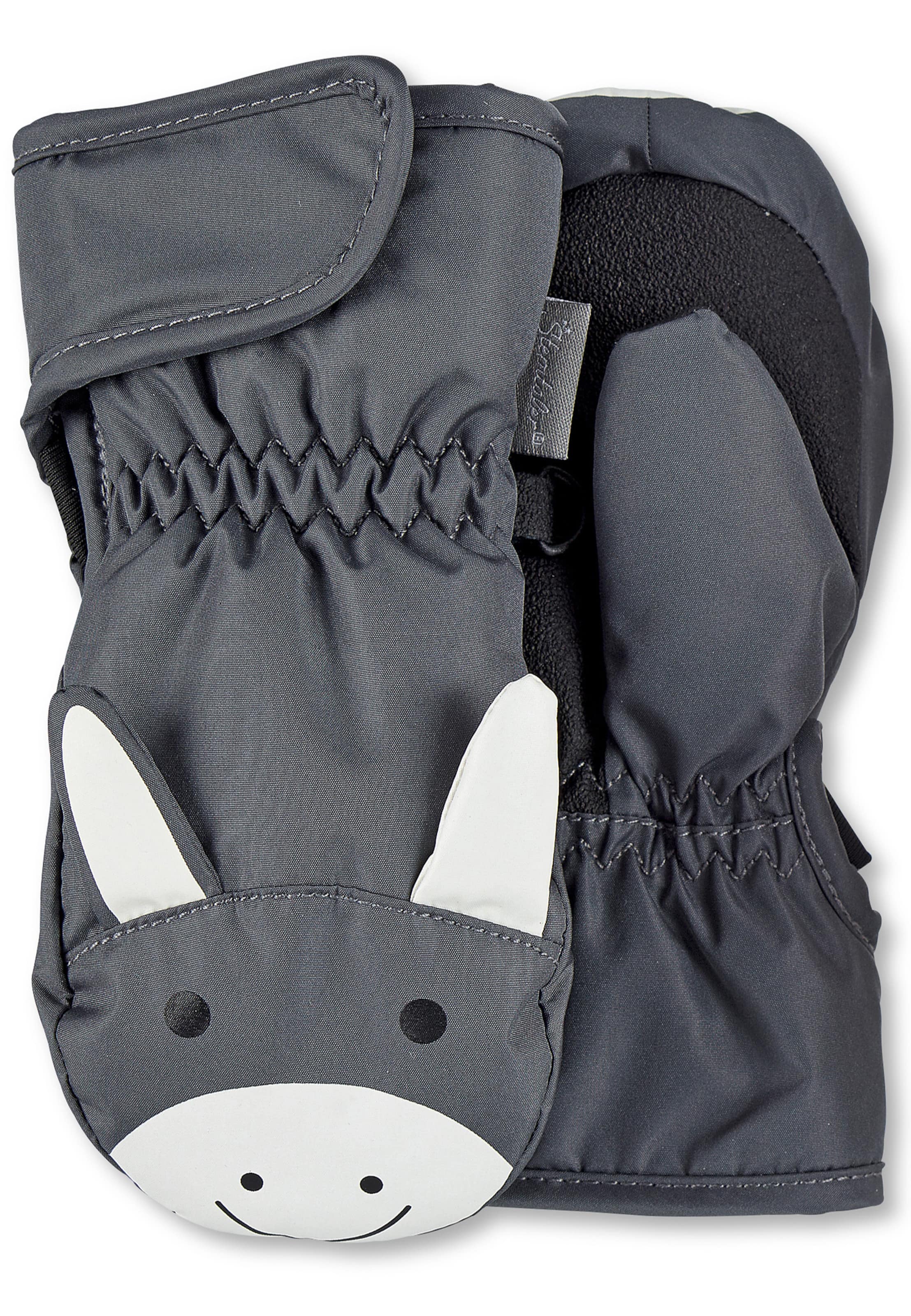 STERNTALER Gloves in Grey: front
