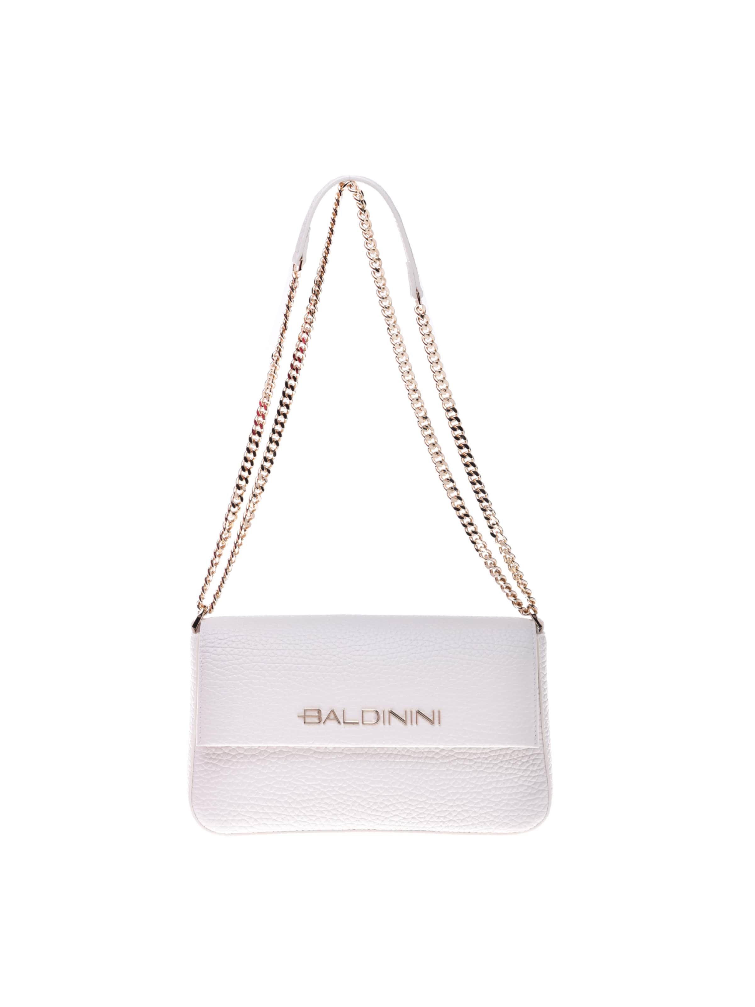 BALDININI Shoulder bag in White: front