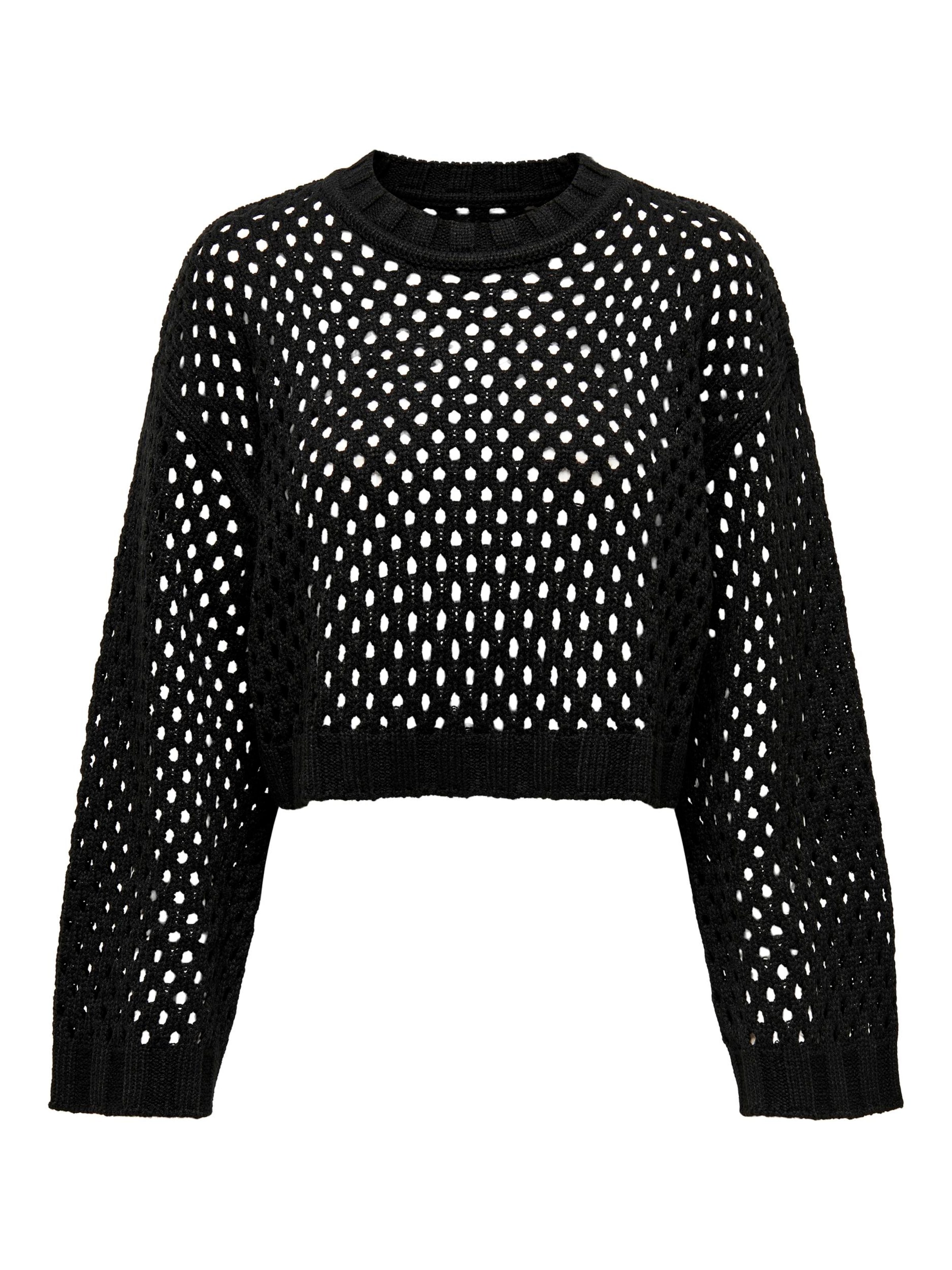 ONLY Pullover 'Smilla' i sort: forside