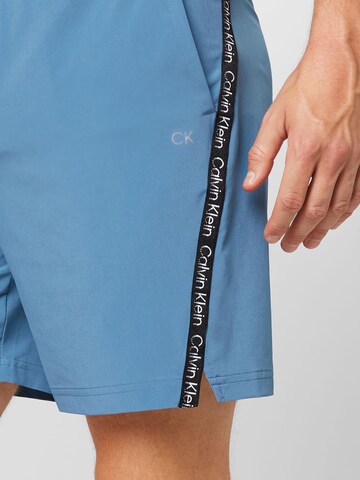 Calvin Klein Sport Regular Sportbroek in Blauw