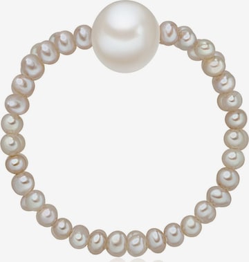 Valero Pearls Ring in Wit
