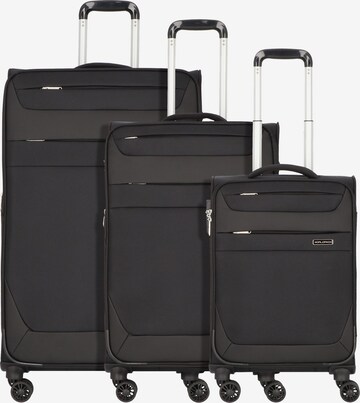 Ensemble de bagages Worldpack en noir : devant