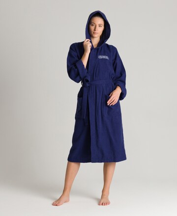 ARENA Short Bathrobe 'ZEPPELIN LIGHT' in Blue