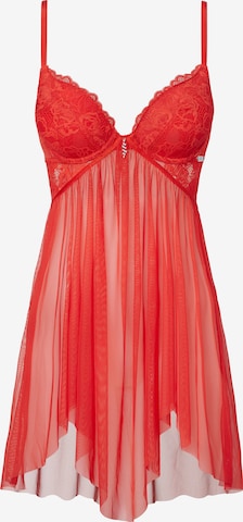 JETTE Negligee in Red: front