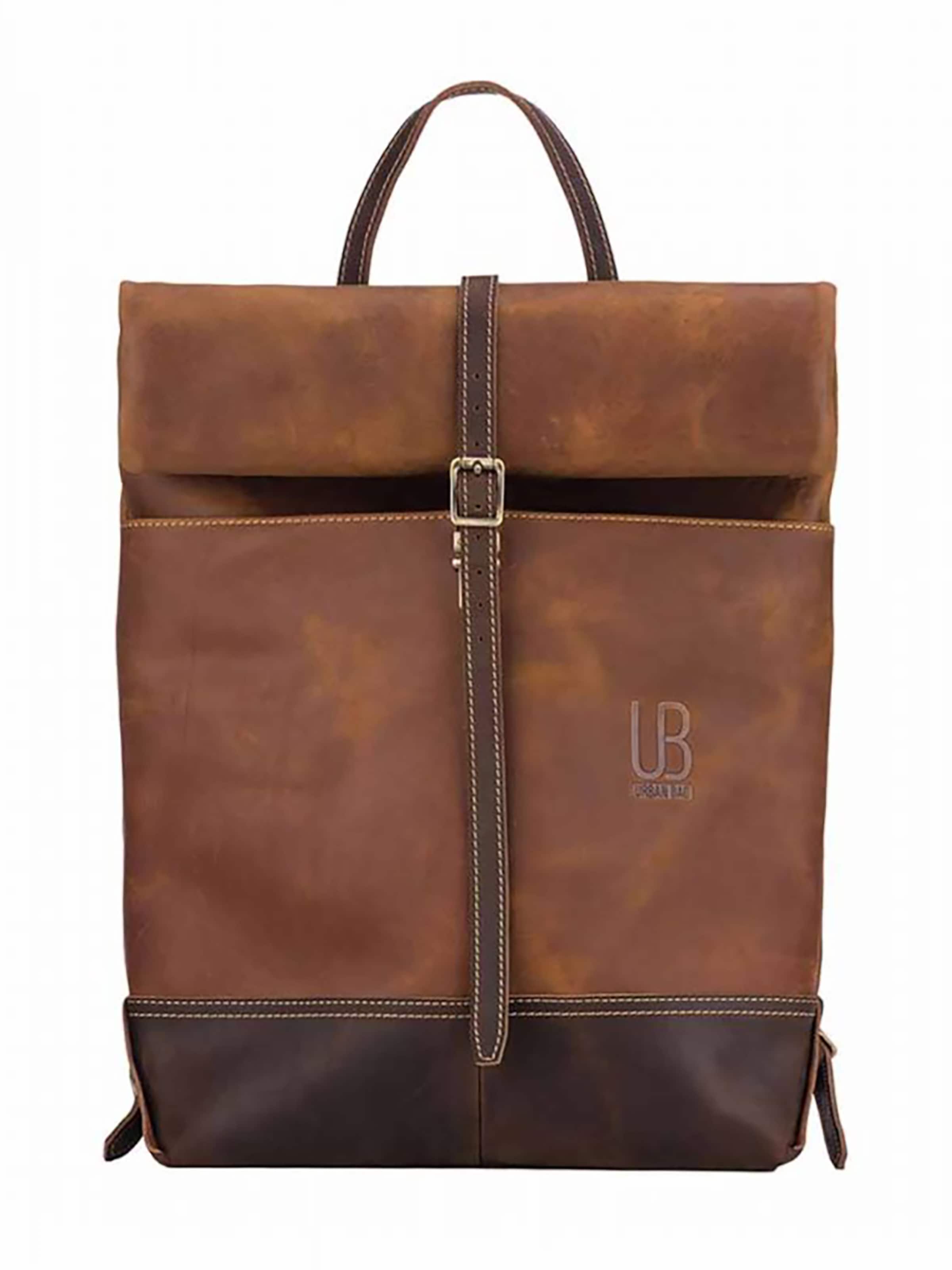 Sac à dos 'Narvik' URBAN BAG en marron : devant