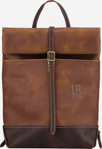 URBAN BAG - Mochila 'Narvik' en marrón: frente