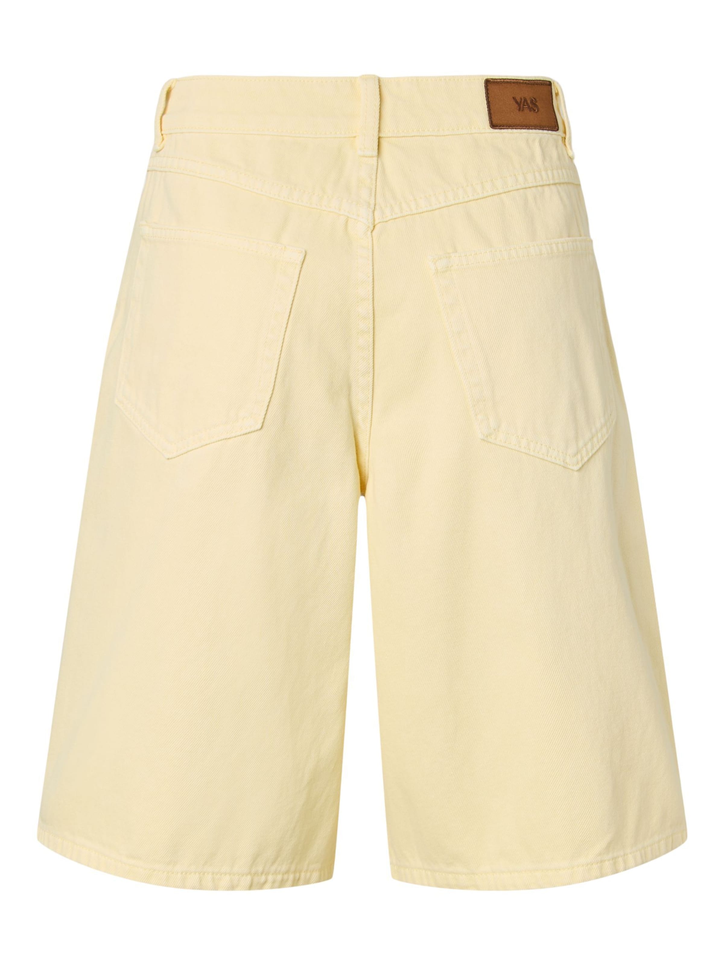 Wide leg Pantaloni 'SUN ' di YAS in beige