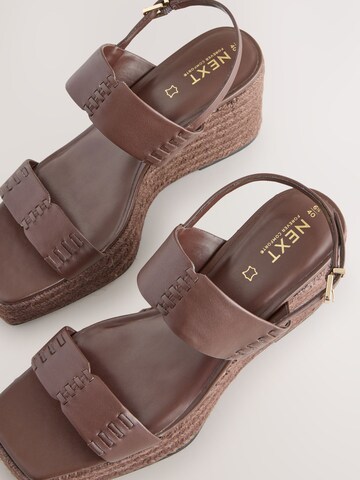 Next Sandal in Brown