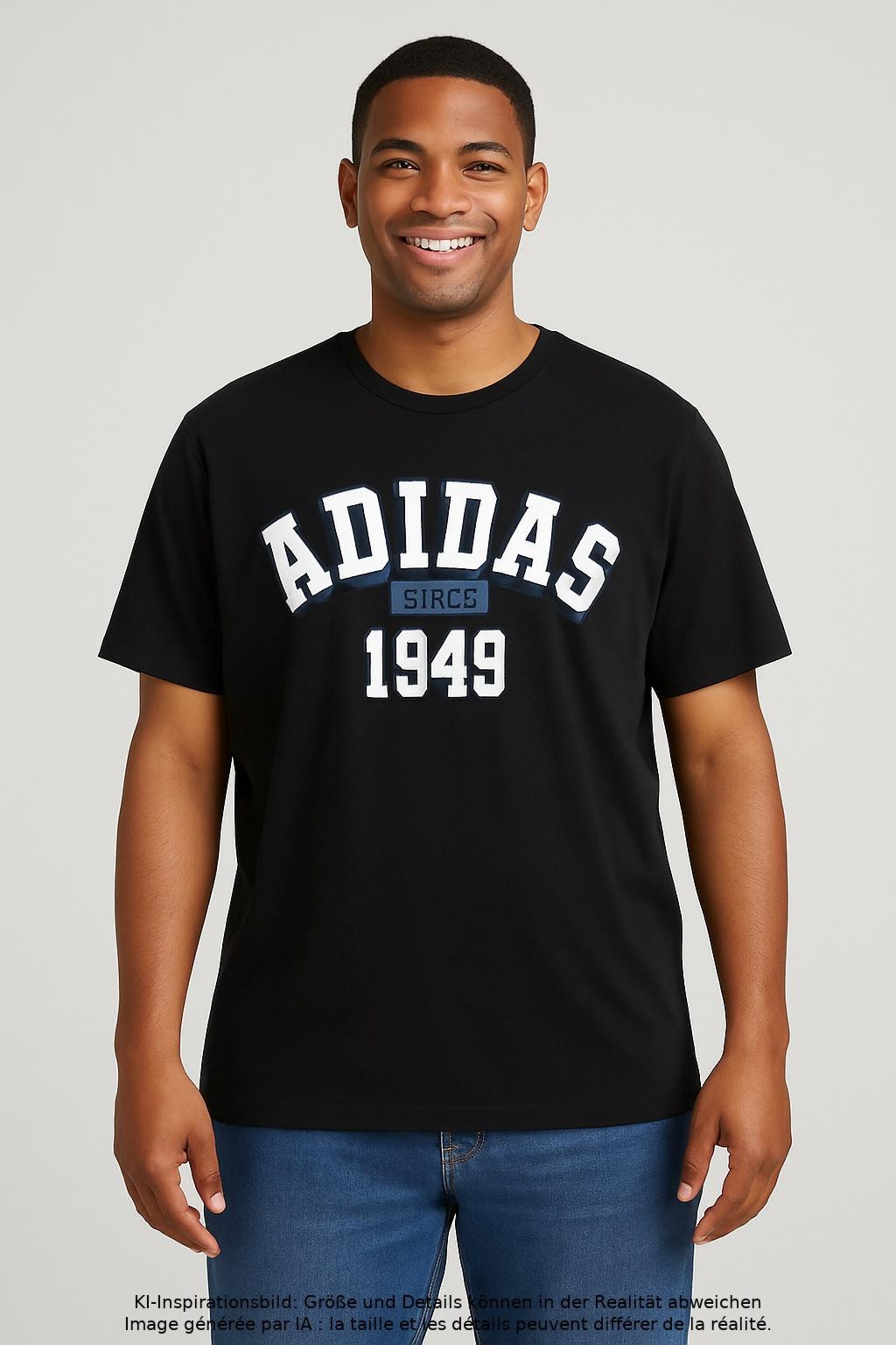 ADIDAS PERFORMANCE Shirt in XXL in Black: front