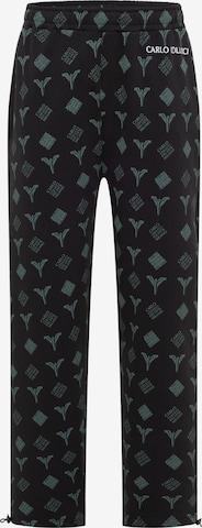 Regular Pantalon 'Fadin' Carlo Colucci en noir : devant